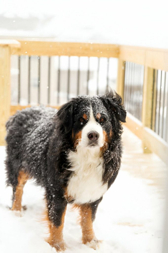 Bernese Mountain Dogs And Their Coats