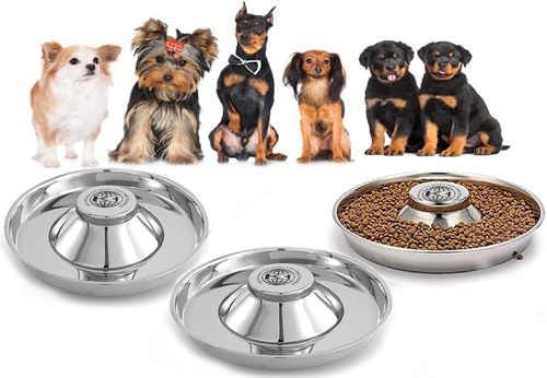 King International 3 Puppy Feeding Bowls Photo